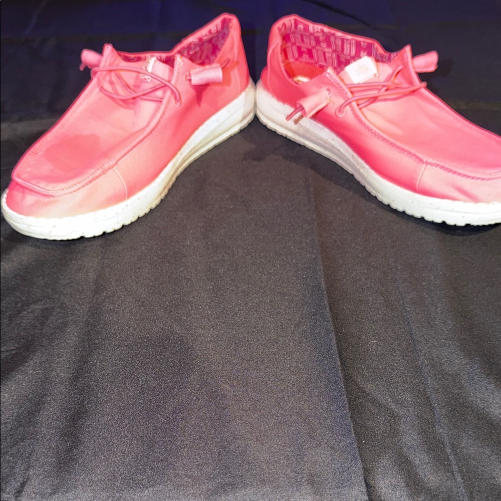 Pink Casual Slip-On Shoes